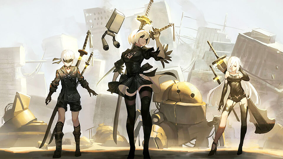 Nier automata прохождение блуждающая парочка